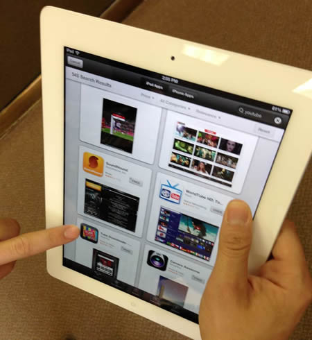 ipadfinger