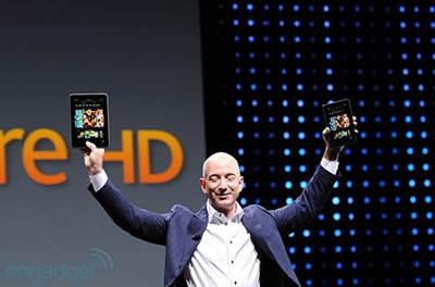 Amazon、｢Kindle Fire HD｣や｢Kindle Paperwhite｣を発表