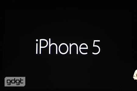 Apple、｢iPhone 5｣を正式に発表!!