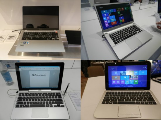 LG, Samsung, HPなどが｢IFA 2012｣で｢MacBook Air｣似の新モデルを展示