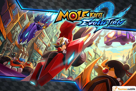 ｢マリオカートWii｣のパクリゲームとして話題になった｢Mole Kart｣の続編がApp Storeに登場