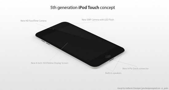 次期iPod touchはGPSを内蔵し、カラーモデルも追加か?!