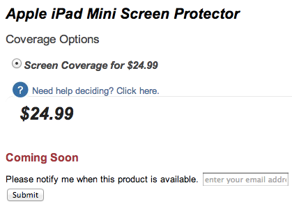 ZAGG、｢iPad mini｣用の液晶保護フィルムを発表