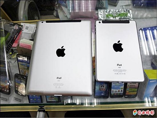 ｢iPad mini｣の新たなモックアップの写真