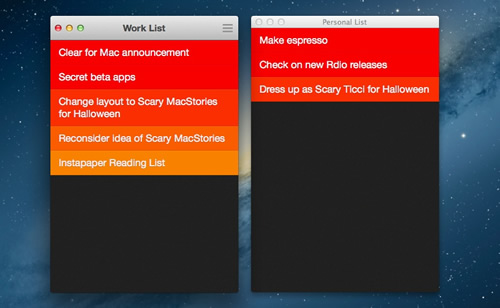 iPhoneで人気を博したシンプルなToDoアプリ｢Clear｣のMac版が登場へ