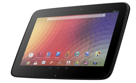 Google、10インチタブレットの｢Nexus 10｣を正式に発表