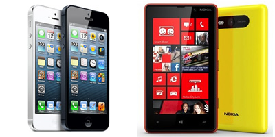 『iPhone 5の3日間の販売台数』 ＞ 『Nokia Lumia シリーズの3ヶ月の販売台数』