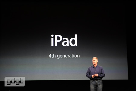 Apple、｢A6X｣チップを搭載した｢iPad (第4世代)｣を発表