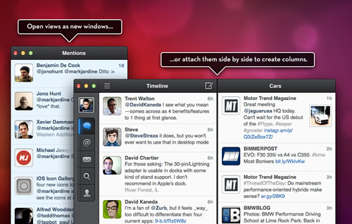 Tapbots、Mac App Storeで｢Tweetbot for Mac｣の配信を開始