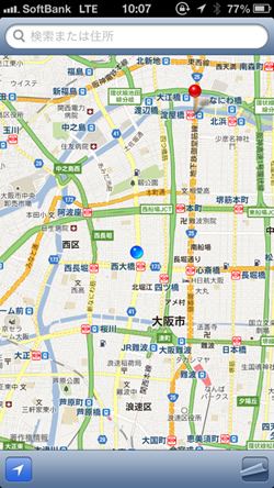 【訂正】｢iOS 6｣で旧マップアプリを再現した地図アプリ｢復刻版マップ｣
