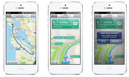 Apple、オーストラリアで｢iOS 6｣のマップアプリのルート案内機能の提供を開始