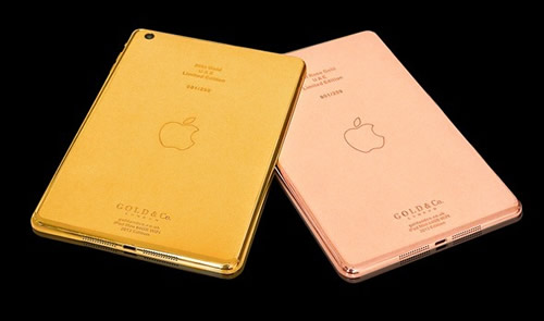英Gold & Co.、24金メッキ版｢iPad mini｣を発売へ
