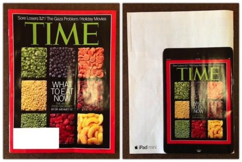 Apple、TIME誌などの裏表紙に｢iPad mini｣の広告を掲載