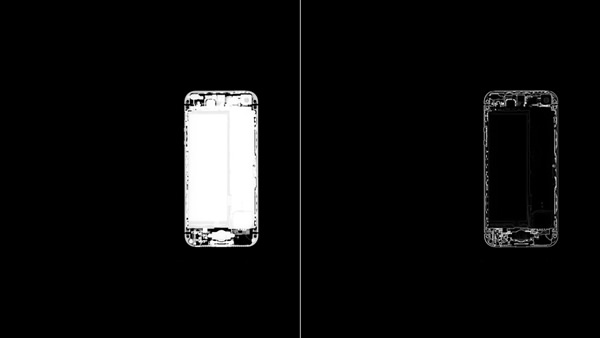 ｢iPhone 5｣のX線写真