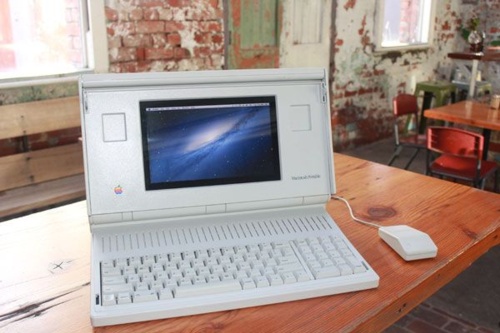 ｢OS X｣が動作する｢Macintosh Portable｣