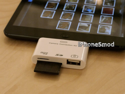iPhone5mod、Lightningコネクタに対応した｢3-in-1 Lightning Camera Connection Kit｣を発売