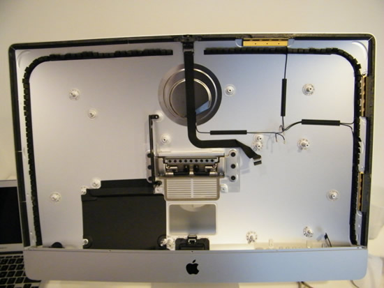 ｢iMac（Late 2012）27インチ｣の分解写真