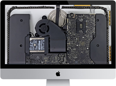 iFixit、｢iMac (Late 2012)｣の21.5インチモデルの内部写真の壁紙を公開