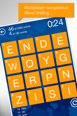 Microsoft、Windows Phoneで人気のワードゲーム｢Wordament｣をiPhone向けにもリリース