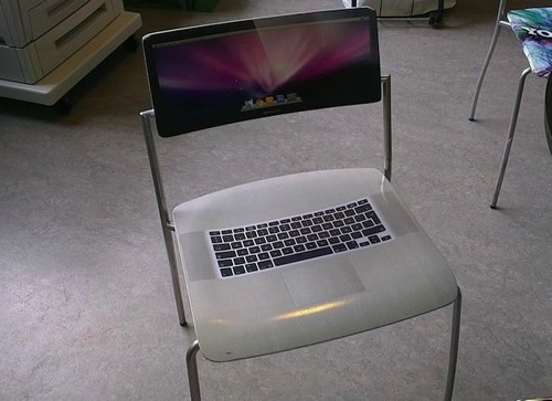 MacBook Pro風な椅子｢iChair｣