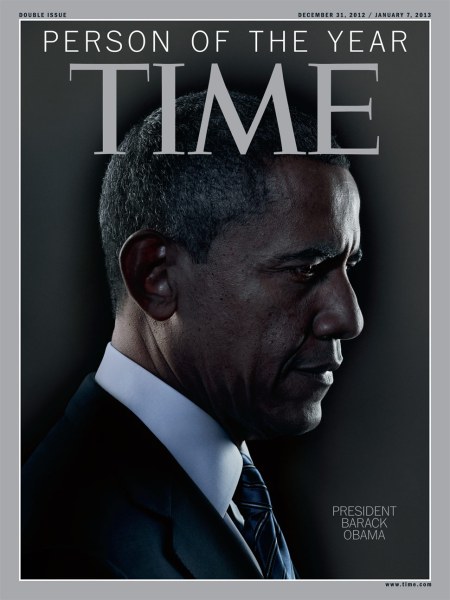 2012年の米TIME誌の『今年の人』はバラク･オバマ米大統領に