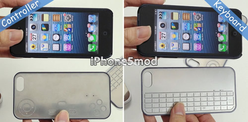 厚みは僅か2ミリ！iPhone5modが｢iPhone 5｣用外付けキーボード/ゲームパッドを発売