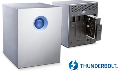 LaCie、Thunderbolt対応の5ベイRAIDソリューション『5big Thunderbolt』シリーズを発表