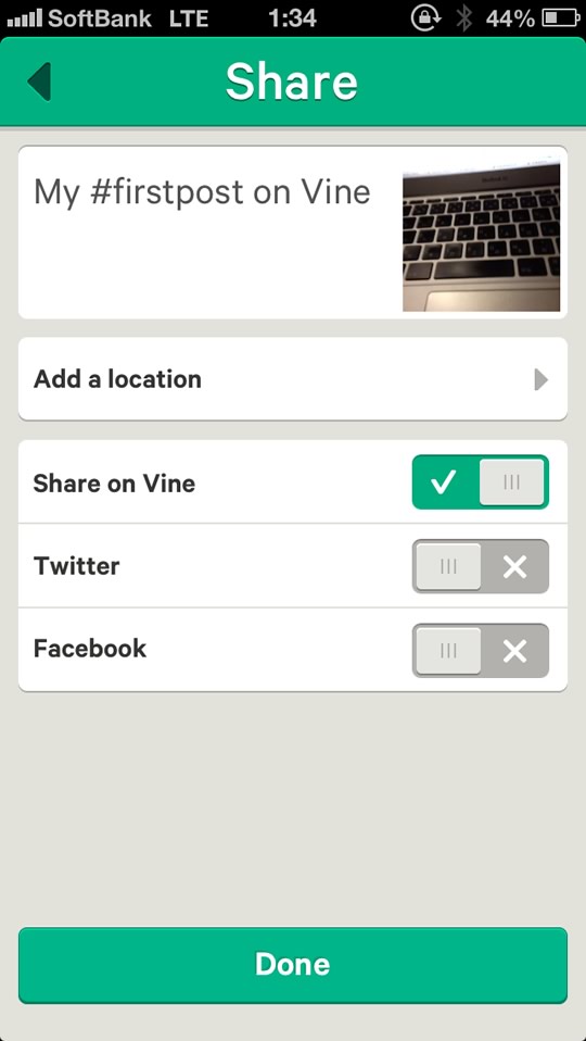 Twitter、iPhone向け動画共有アプリ｢Vine｣を配信開始