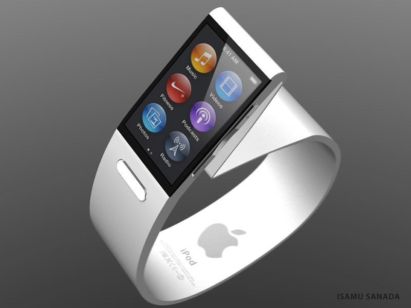 新種林檎研究所：腕時計型｢iPod nano｣のコンセプトデザインを公開