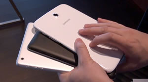 ｢Samsung Galaxy Note 8.0｣と｢iPad mini｣,｢Nexus 7｣との比較ビデオ