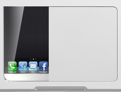タッチ式ホームボタンを採用した｢iPhone 6｣と｢iPhone Plus｣のコンセプトデザイン