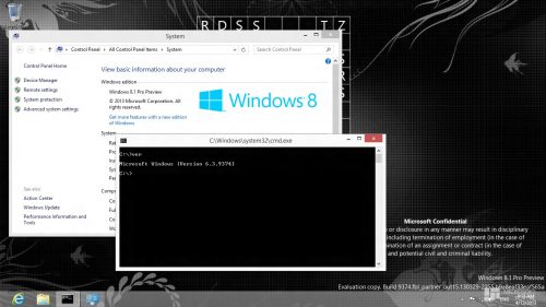 MicrosoftPortal、｢Windows 8.1 Build 9374｣の新たなスクリーンショットを公開
