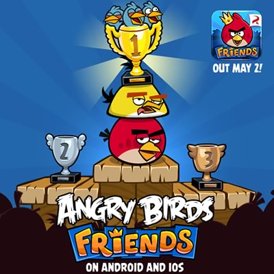 Rovio、iOS向けに｢Angry Birds Friends｣をリリース