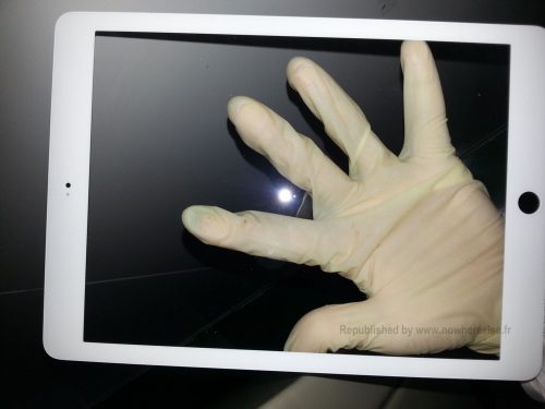 次期iPadこと｢iPad 5｣のフロントパネルの写真が流出か?!