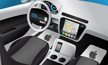 Apple、｢iOS 7｣では車との連携機能を更に強化か?! カーナビに｢iOS｣のマップを表示可能に?!