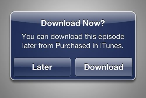 Apple、｢iTunes Store｣での映画やテレビ番組購入時に｢後でダウンロード｣機能のオプションを追加