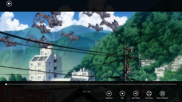 VideoLAN、｢Windows 8/RT｣向け｢VLC Media Player｣のスクリーンショットを公開