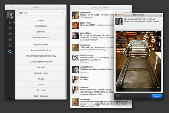 Twitter、Retinaディスプレイをサポートした｢Twitter for Mac 2.2｣をリリース