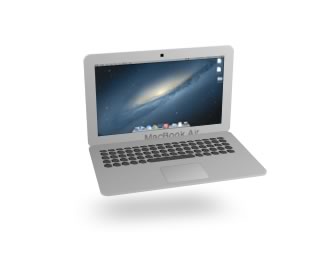 CSS3で作成された｢MacBook Air｣
