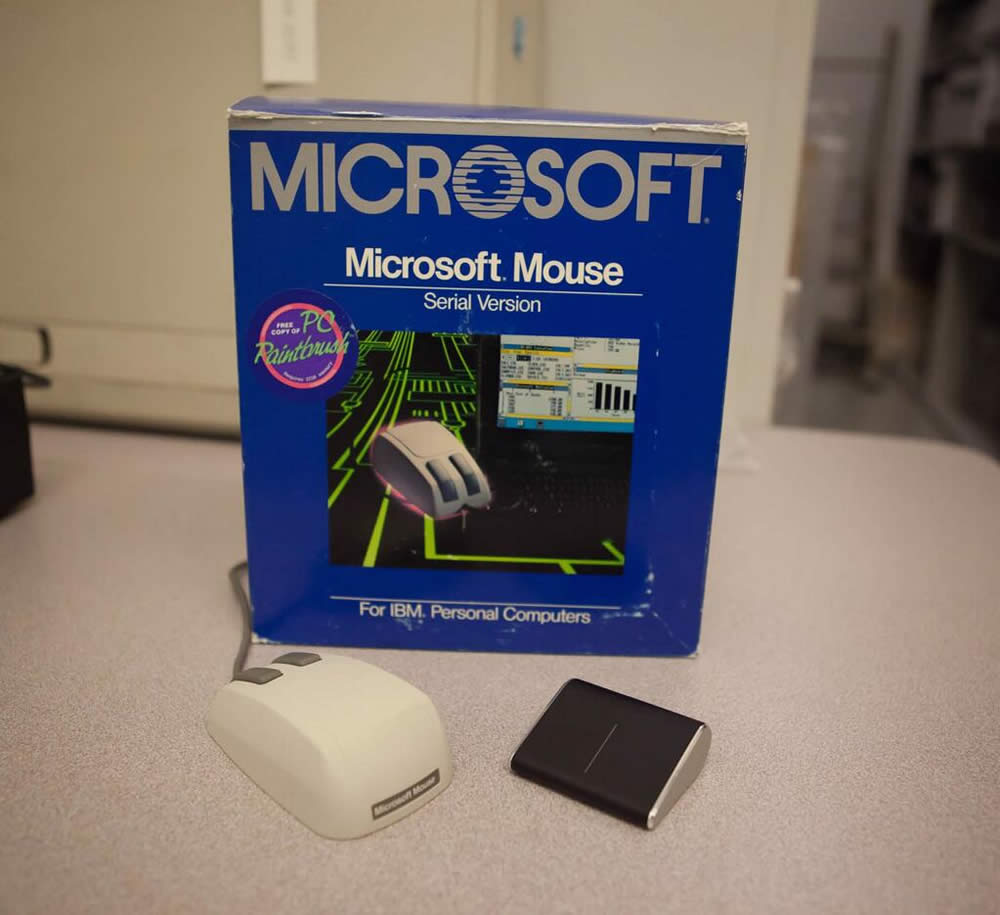 Microsoft マウスの誕生から丸30年を迎える
