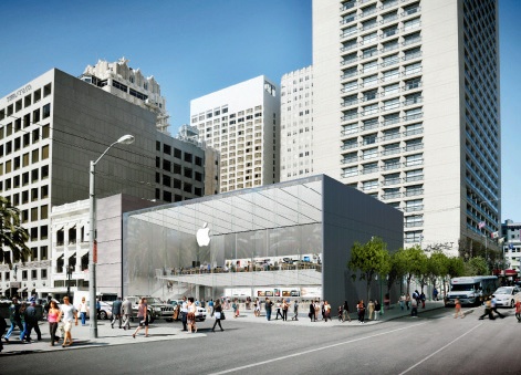 Apple、｢Apple Store, San Francisco｣をユニオンスクエアへ移転する計画を発表