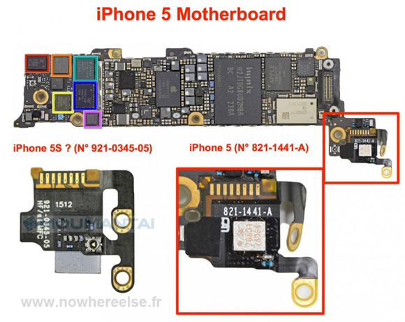 昨日に流出した｢iPhone 5S｣のものとされる部品はアンテナ関連の部品か?!