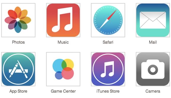 ｢iOS 7｣で刷新されるアプリのアイコンデザインが明らかに!?