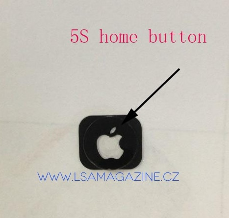 ｢iPhone 5S｣のホームボタンにはAppleロゴが??