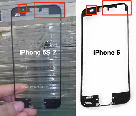 ｢iPhone 5S｣のべゼルフレームの写真??