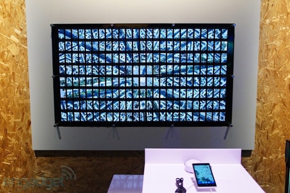 Microsoft、｢BUILD 2013｣の会場に200台の｢Nokia Lumia 820｣で作った巨大ディスプレイを展示