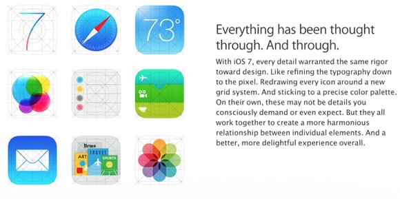 米Apple、デザインを一部修正した｢iOS 7｣の標準アプリの新しいアイコン画像を誤って一時公開