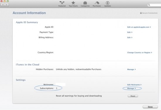 ｢OS X Mavericks｣のMac App Storeには定期購読の設定項目が追加されている事が明らかに