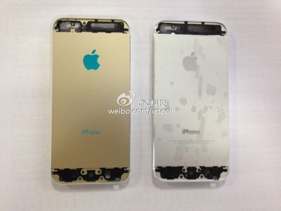 ｢iPhone 5S｣と｢iPhone 5｣の筐体比較画像?!