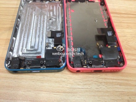 未塗装の｢iPhone 5S｣の筐体の写真??